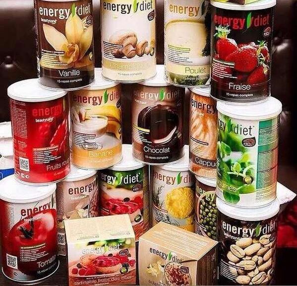 Enerģijas diētas produkti