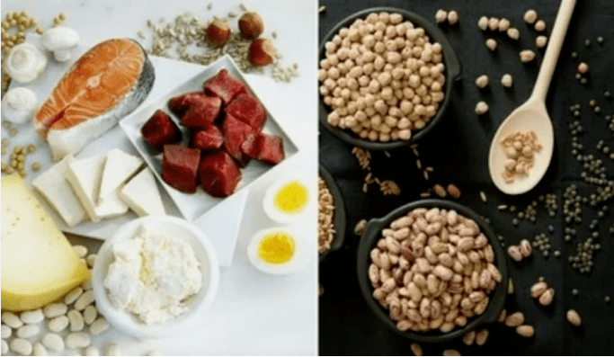 Olbaltumvielu diētas produktu piemēri